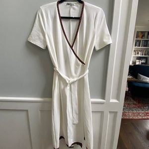 Zara White Mini Dress Size S